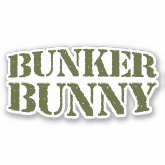 BUNKER BUNNY KLISTERMÄRKEN