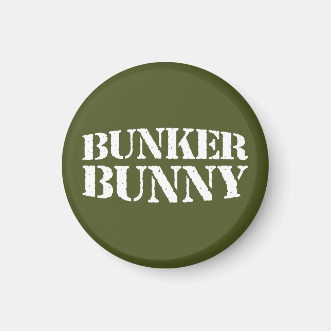 BUNKER BUNNY MAGNET (Framsidan)