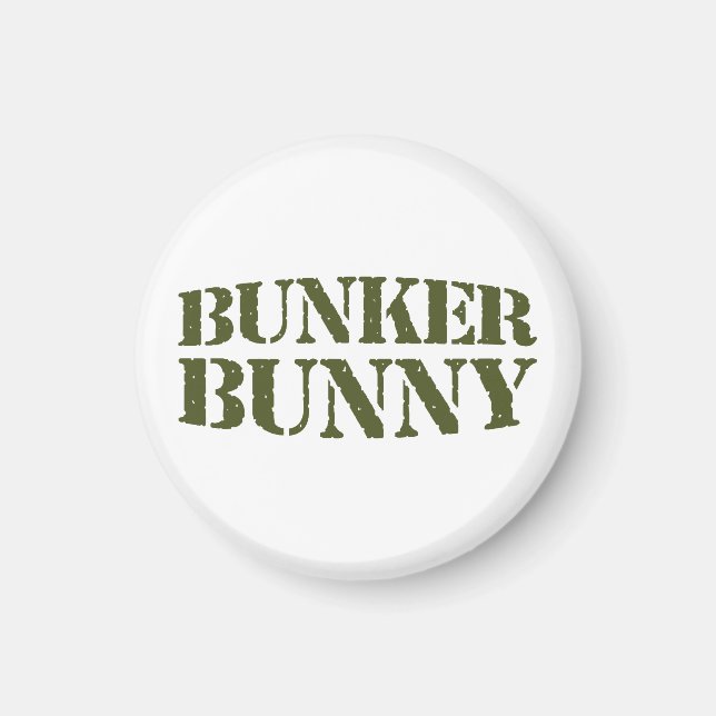 BUNKER BUNNY MAGNET (Framsidan)