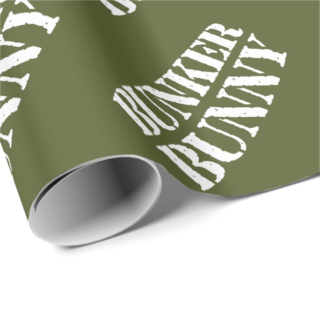 BUNKER BUNNY PRESENTPAPPER (Rullad Hörn)