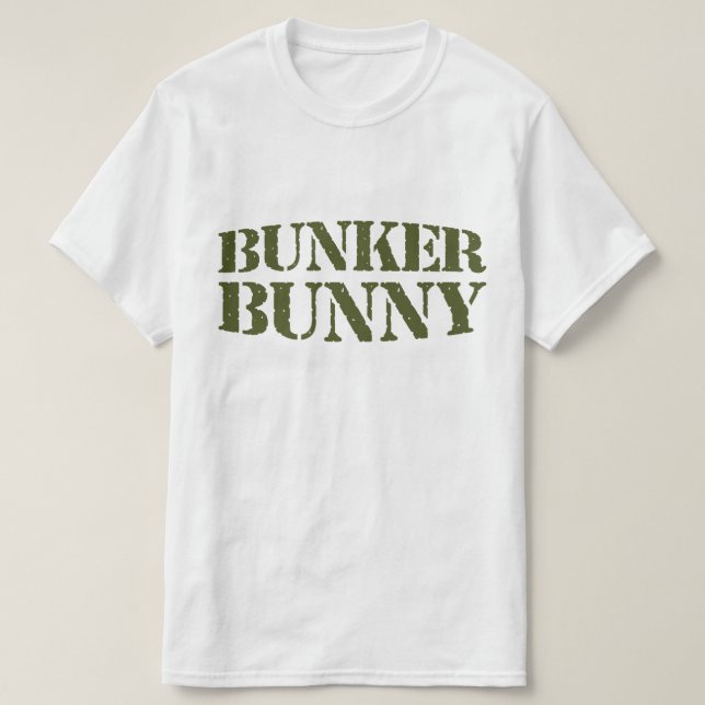 BUNKER BUNNY T SHIRT (Design framsida)