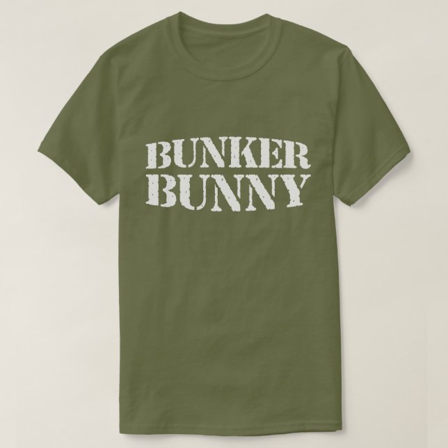 BUNKER BUNNY T SHIRT (Design framsida)