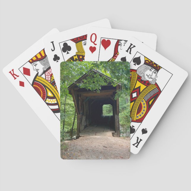 Bunker Hill Covered Bridge Casinokort (Baksidan)