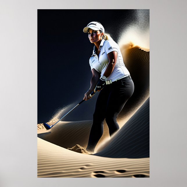 Bunker Trouble - Canvas Art Print Poster (Framsidan)