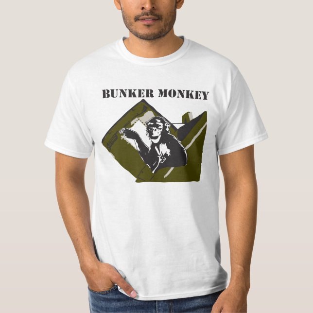 Bunkermonkey. T-shirt (Framsida)