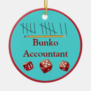 Bunkorevisorprydnad Julgransprydnad Keramik
