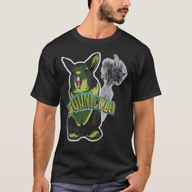Bunnicula Baseball ¾ Sleeve T-Shirt (Framsida)