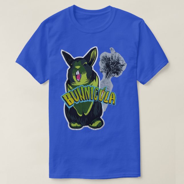 Bunnicula Baseball Sleeve T Shirt (Design framsida)