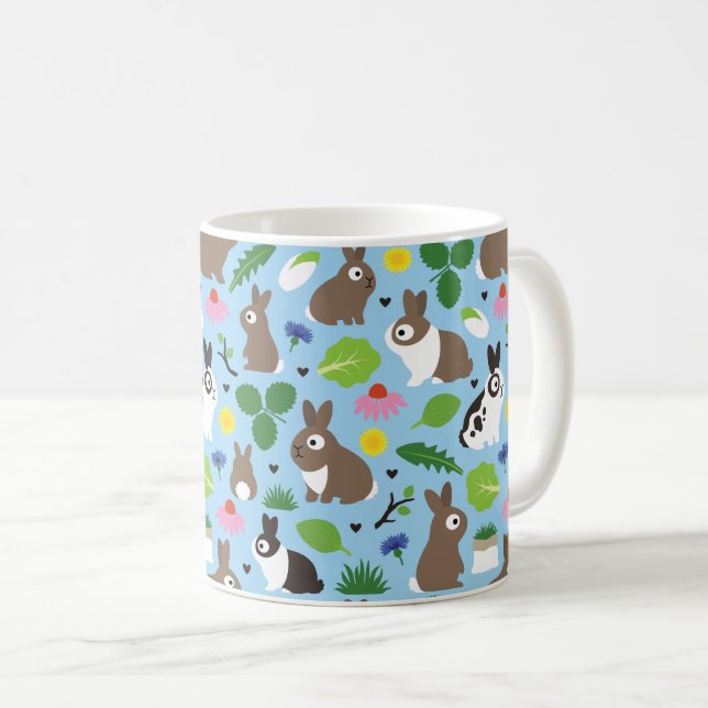 Bunnier och deras kappor kaffemugg (Framsida höger)