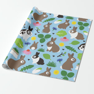 Bunnier och deras kappor presentpapper