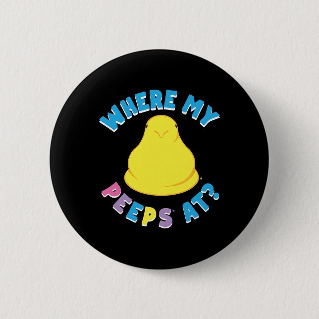 Bunnies Easter Where My Bunnies At Clic Chick  Knapp (Framsida)