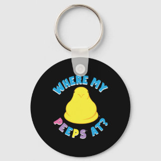 Bunnies Easter Where My Bunnies At Clic Chick  Nyckelring