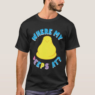 Bunnies Easter Where My Bunnies At Clic Chick  T Shirt