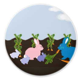 Bunnies i fält knopp