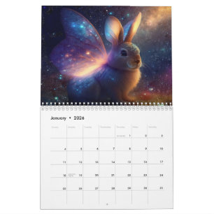 Bunnies med Vingar Kalender