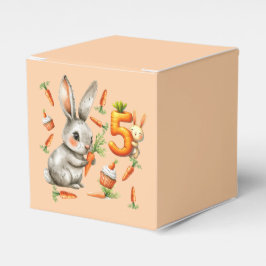 Bunnies och Carrots 5:e Födelsedagsfesten Presentaskar