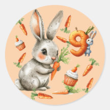 Bunnies och morötter 9:e Födelsedagsfesten