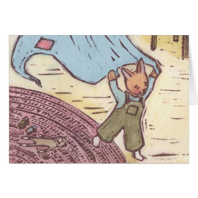 bunny2print hälsningskort (Framsidan Horizontal)