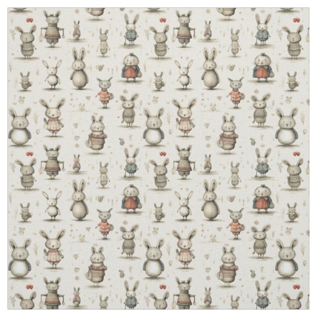 Bunny Affair: Stollig Bunny Tyg (Provkarta)