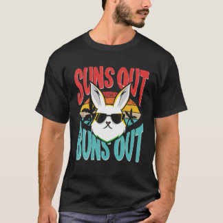 Bunny Älskare Sol ut- och utsidan av T Shirt