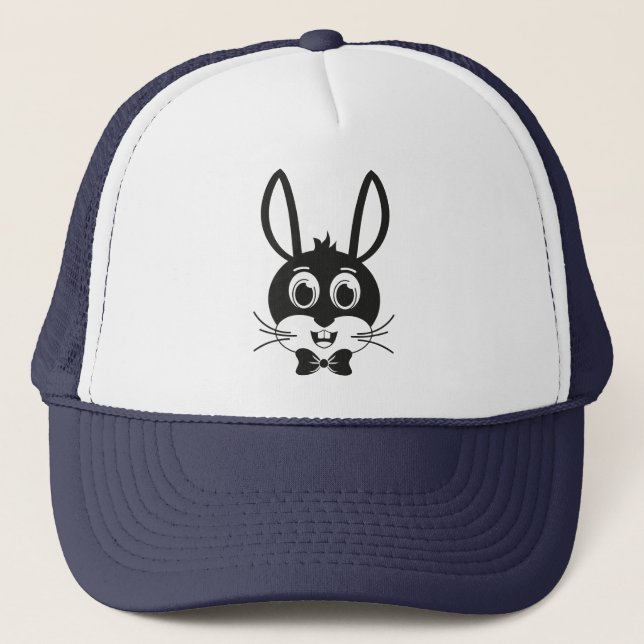 Bunny Ansikte Boy-32886 Keps (Framsida)