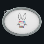 Bunny Ansikte med tie Dye Sunglass och Bow Tie Eas<br><div class="desc">Bunny Ansikte med Tie Dye Sunglasses & Bow Tie Påsk Rabbit</div>