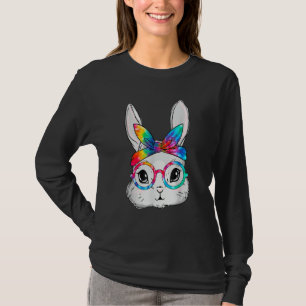 Bunny Ansikte Sunglasses Tie Dye Glass Headband Ea T Shirt