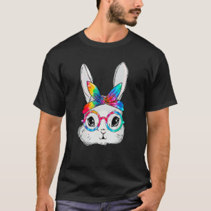 Bunny Ansikte Sunglasses Tie Dye Glass Headband Ea T Shirt