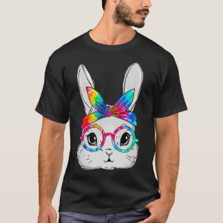 Bunny Ansikte Sunglasses Tie Dye Glass Headband Ea T Shirt