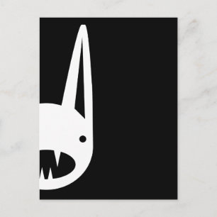 BUNNY ANSIKTE VYKORT