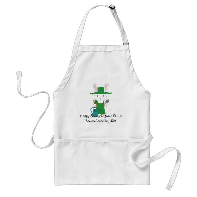  Bunny Apron Förkläde (Framsidan)