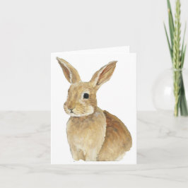 Bunny Art-anteckningskort Helgkort