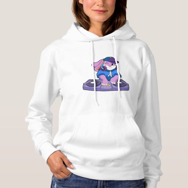 Bunny as Musician med Mixer T Shirt (Framsida)