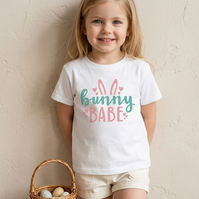 Bunny Babe Påsk T-Shirt för barn (Skapare uppladdad)