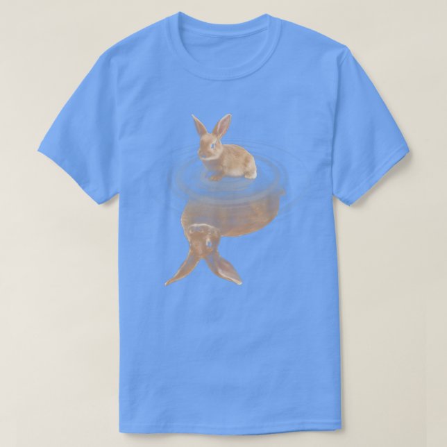 BUNNY Baby Reflection Spegel BUNNY Starger T Shirt (Design framsida)