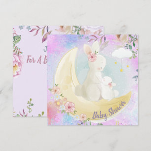 Bunny Baby Shower-inbjudan Inbjudningar