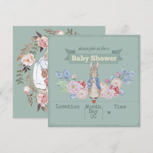 Bunny Baby Shower-inbjudan Inbjudningar