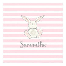Bunny baby väggdekan