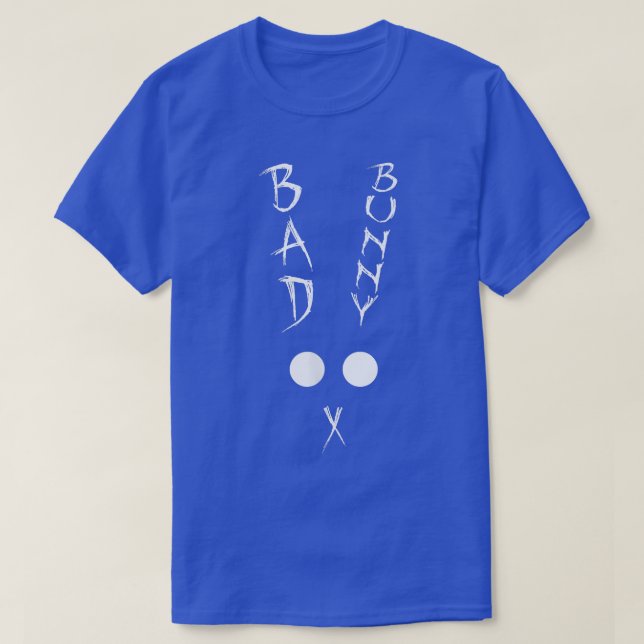 Bunny Bad Rabbit Glad påsk Eggs Hunting Vår T Shirt (Design framsida)