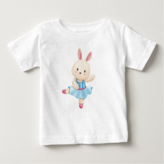 Bunny Ballerina Baby T-Shirt