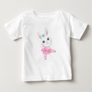 Bunny Ballerina Baby T-Shirt
