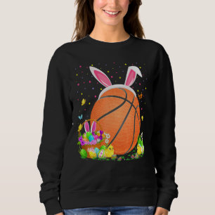 Bunny Basketball Påskägg Hunt Basketball Easte T Shirt