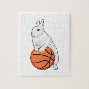 Bunny Basketball-spelare Pussel