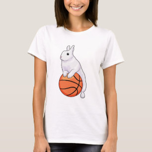 Bunny Basketball-spelare T Shirt