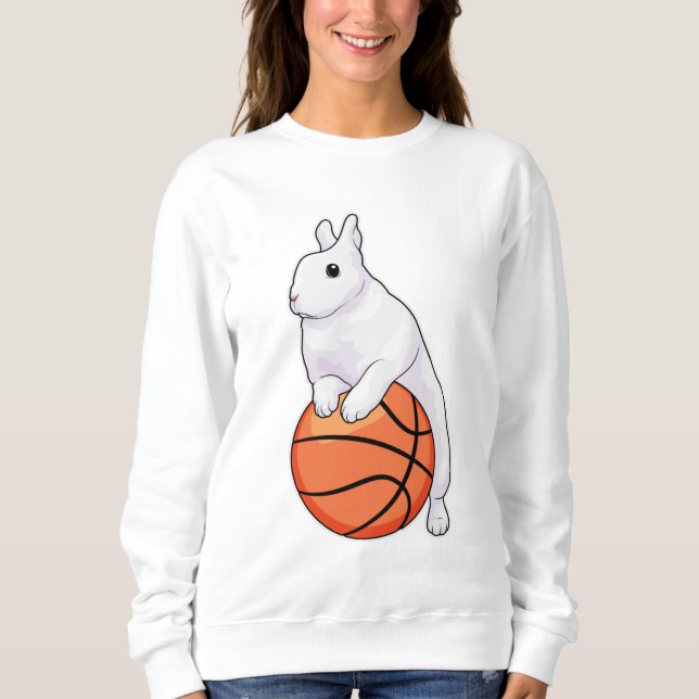 Bunny Basketball-spelare T Shirt (Framsida)