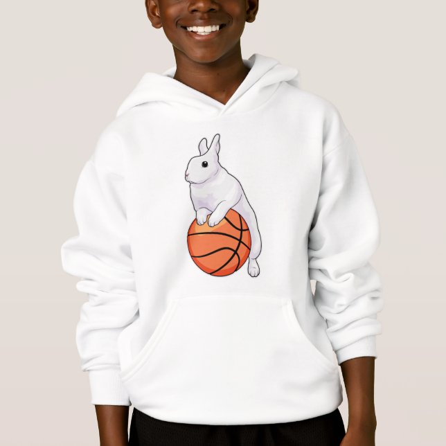Bunny Basketball-spelare T Shirt (Framsida)