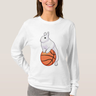 Bunny Basketball-spelare T Shirt