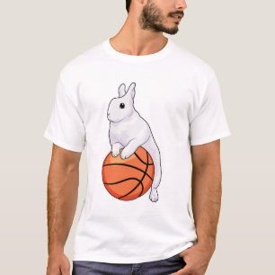 Bunny Basketball-spelare T Shirt