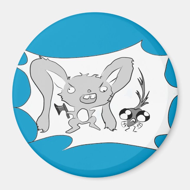 Bunny behöver äta magnet (Framsidan)