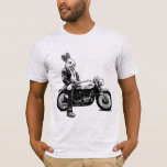 Bunny biker t-shirt<br><div class="desc">Lustigt och coola!</div>